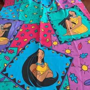 Vintage Disney Poca Hontas Drape Panel